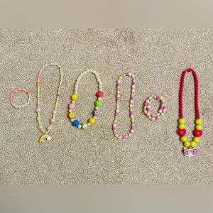 Toddler Girls 7 Piece Jewelry Bundle